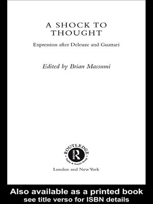 cover image of A Shock to Thought